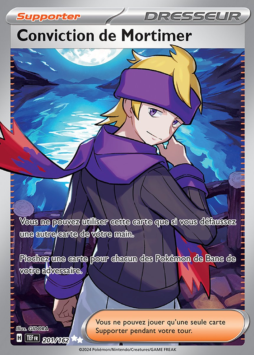 EV05_201/162 Conviction de Mortimer Full Art Ultra Rare