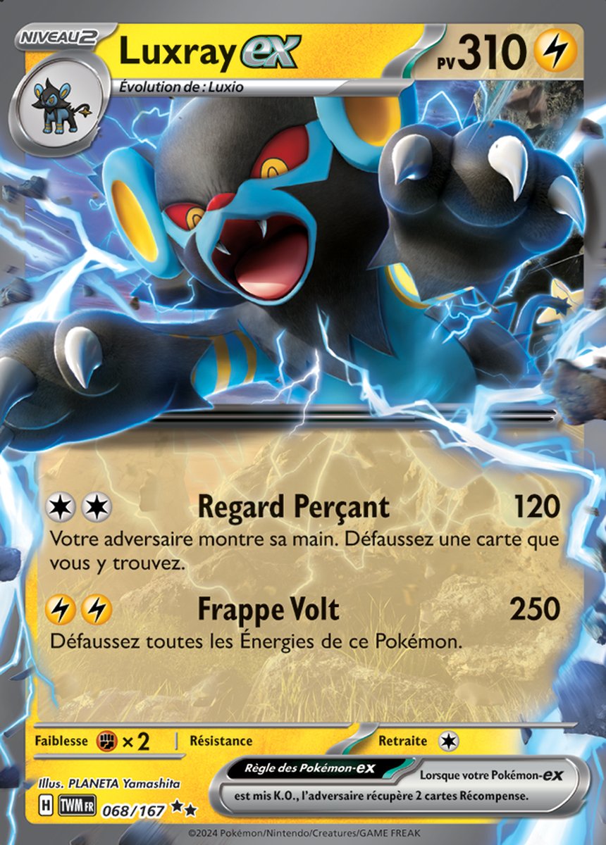 EV06_068/167 Luxray ex Double Rare