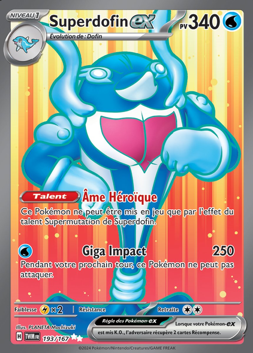 EV06_193/167 Superdofin ex Full Art Ultra Rare