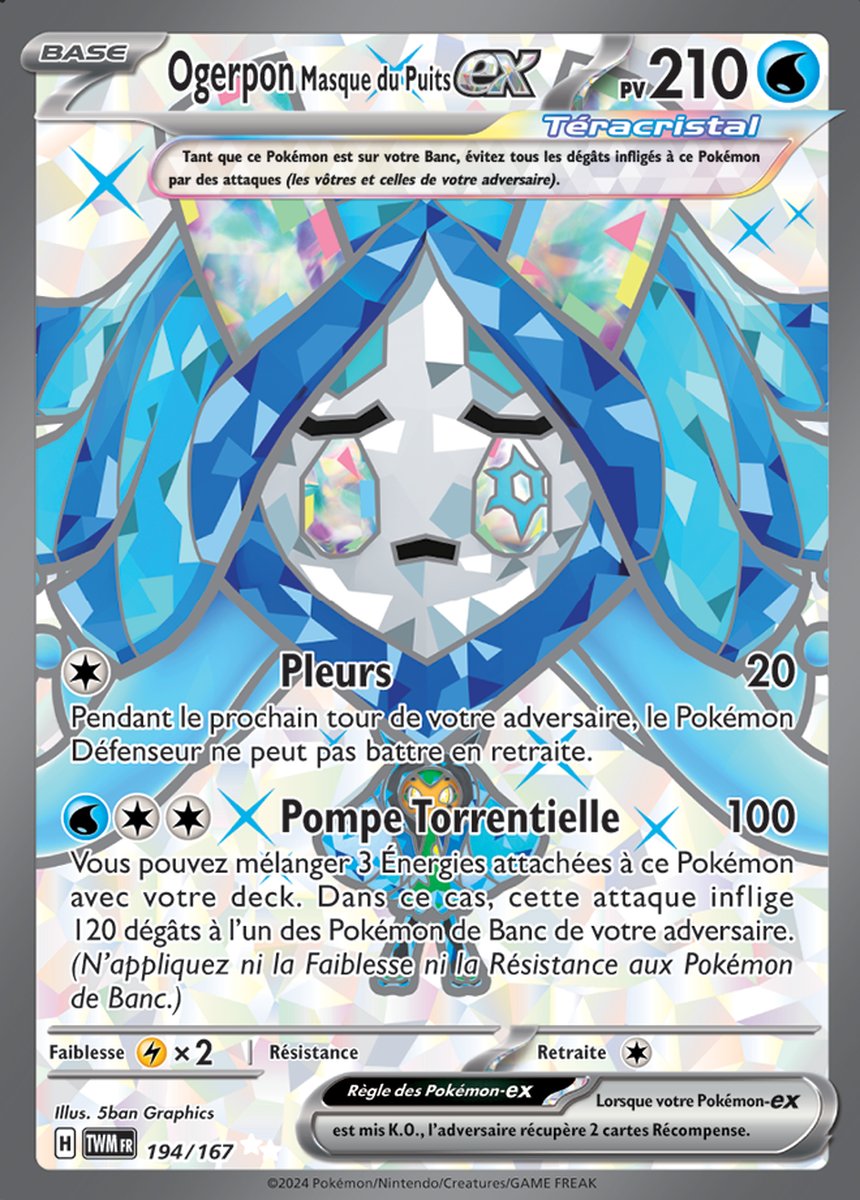 EV06_194/167 Ogerpon Masque du Puits ex Full Art Ultra Rare