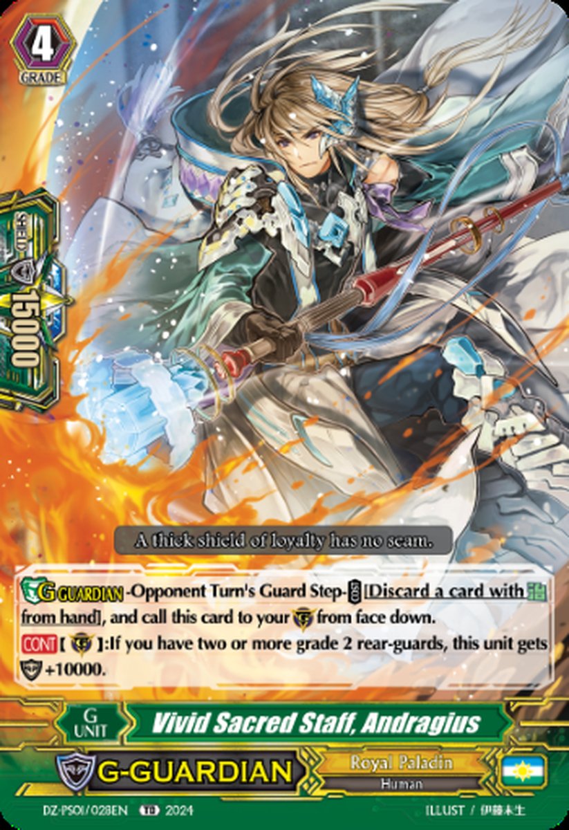 DZ-PS01/028EN Vivid Sacred Staff, Andragius Common (C)