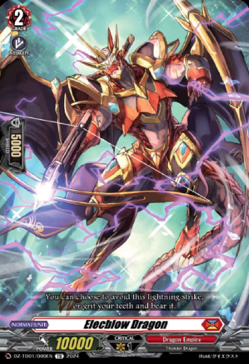 DZ-TD01/009EN Elecblow Dragon Common (C)