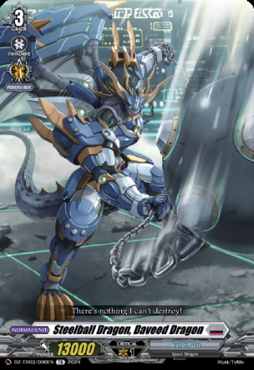 DZ-TD03/006EN Steelball Dragon, Daveed Dragon Common (C)