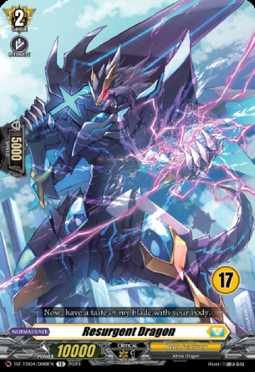 DZ-TD04/008EN_17 Resurgent Dragon Common (C)