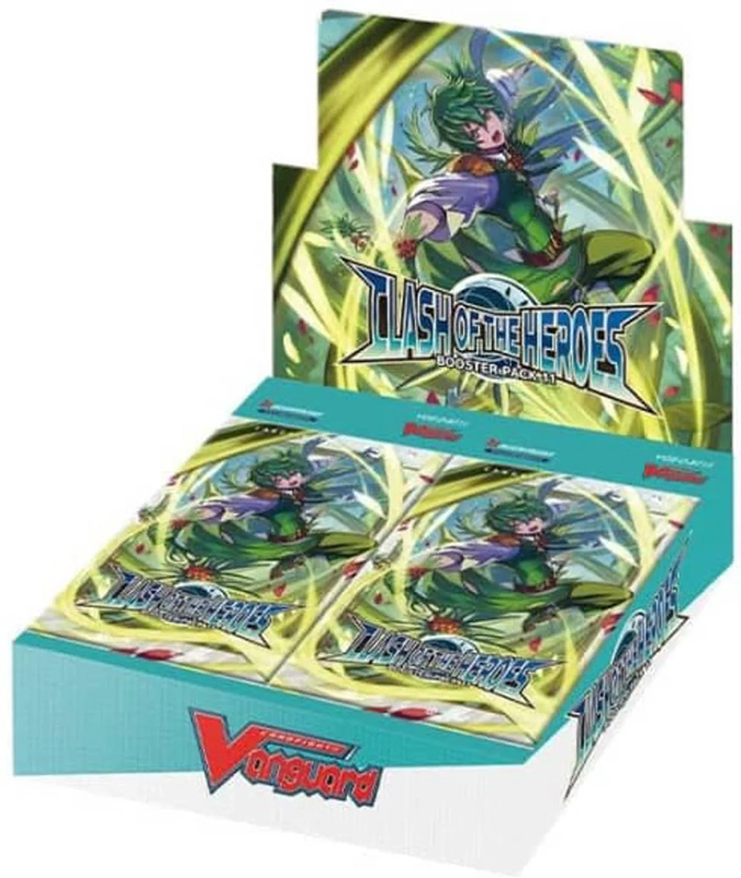 5 Boites de 16 Boosters Clash of the Heroes (D-BT11)