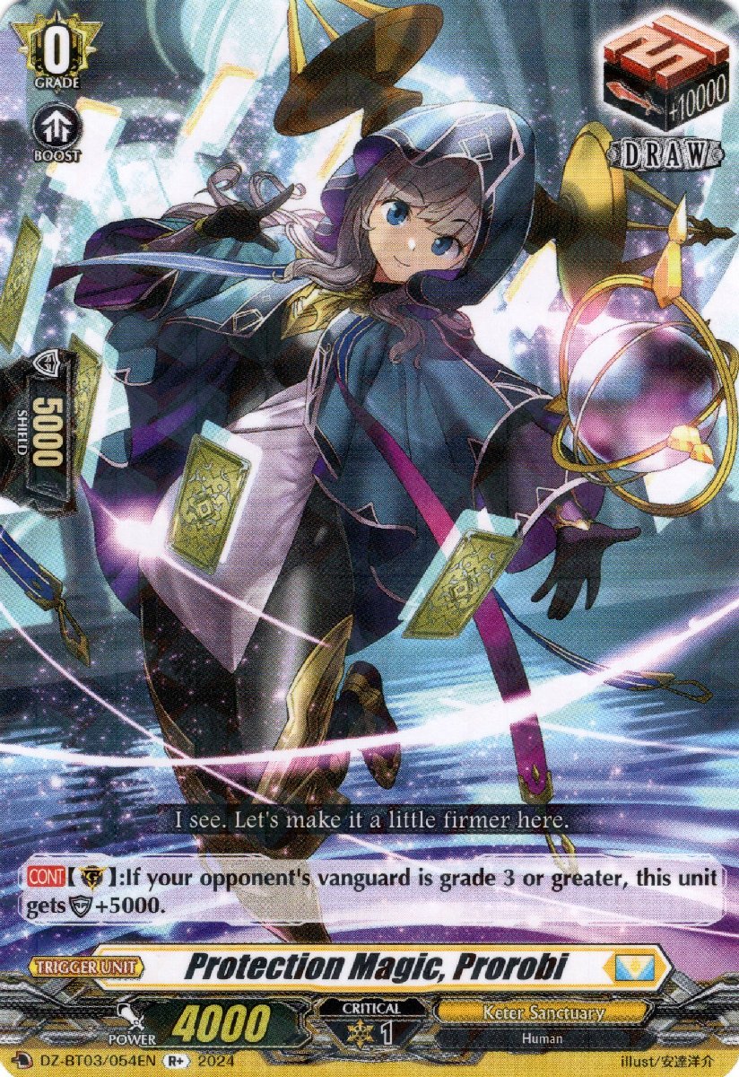 DZ-BT03/054EN Protection Magic, Prorobi Rare (R)