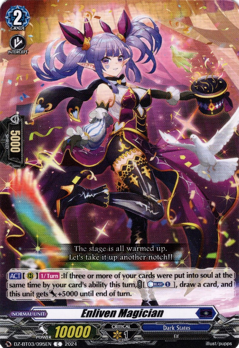 DZ-BT03/095EN Enliven Magician Common (C)