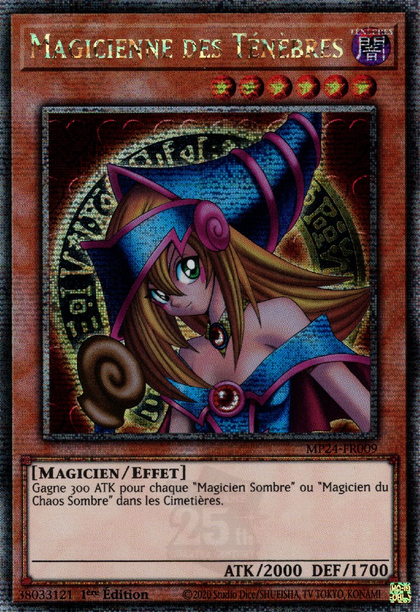 MP24-FR009 Magicienne des Ténèbres Quarter Century Secret Rare