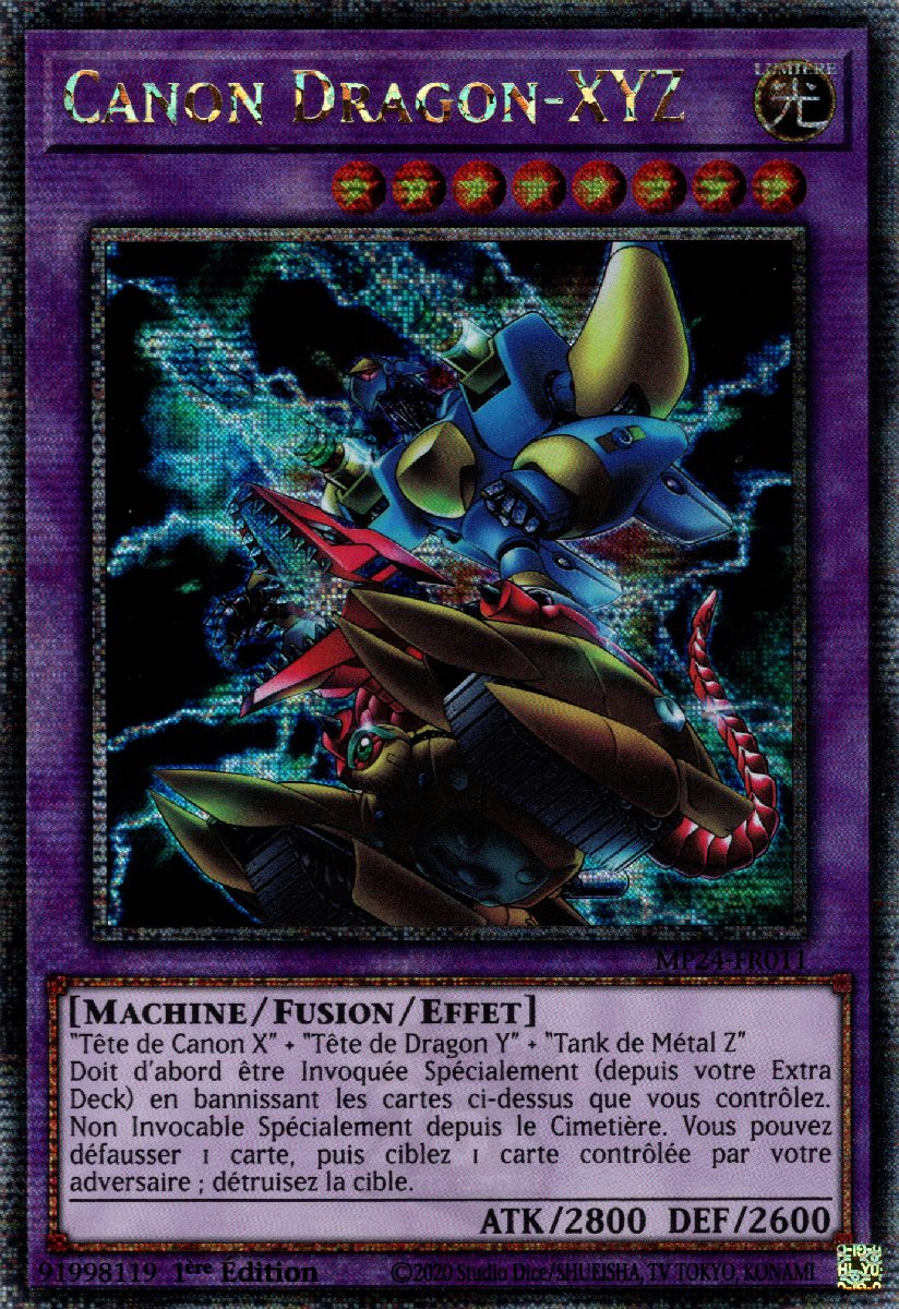 MP24-FR011 Canon Dragon-XYZ Quarter Century Secret Rare