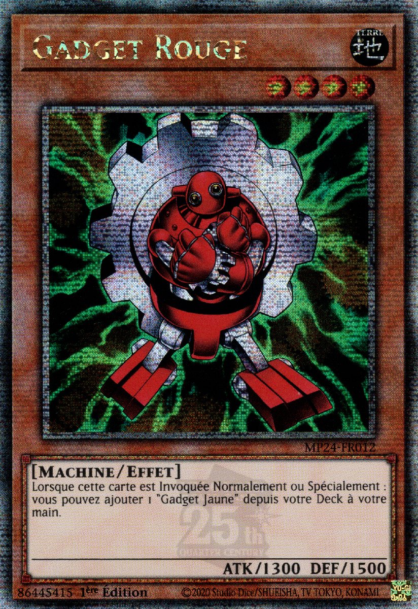 MP24-FR012 Gadget Rouge Quarter Century Secret Rare