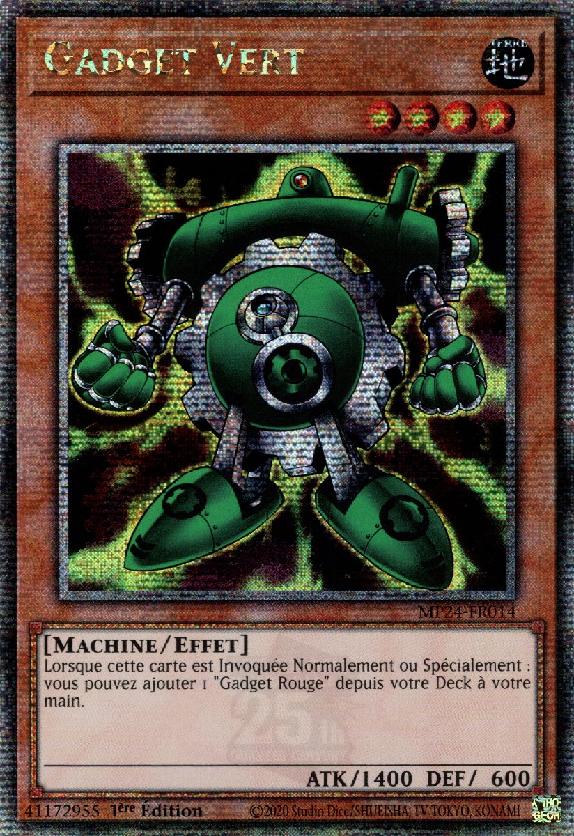 MP24-FR014 Gadget Vert Quarter Century Secret Rare