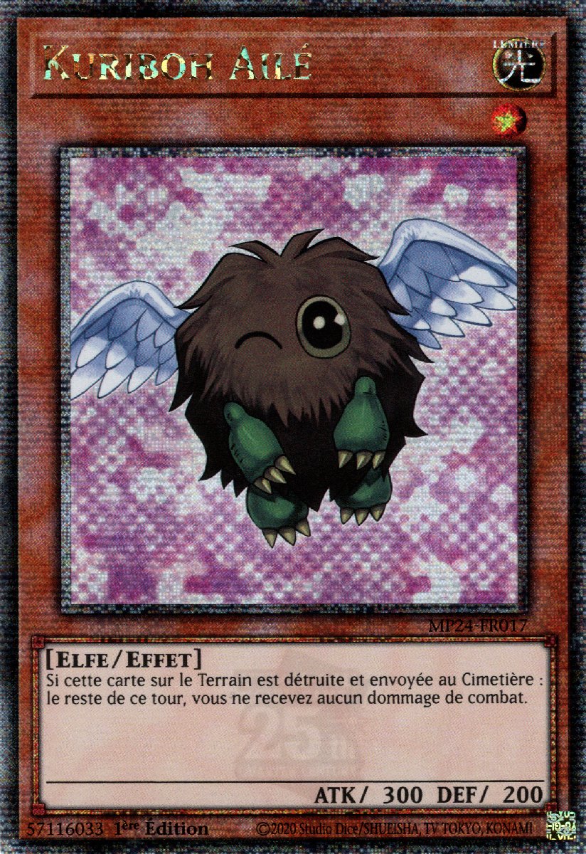 MP24-FR017 Kuriboh Ailé Quarter Century Secret Rare