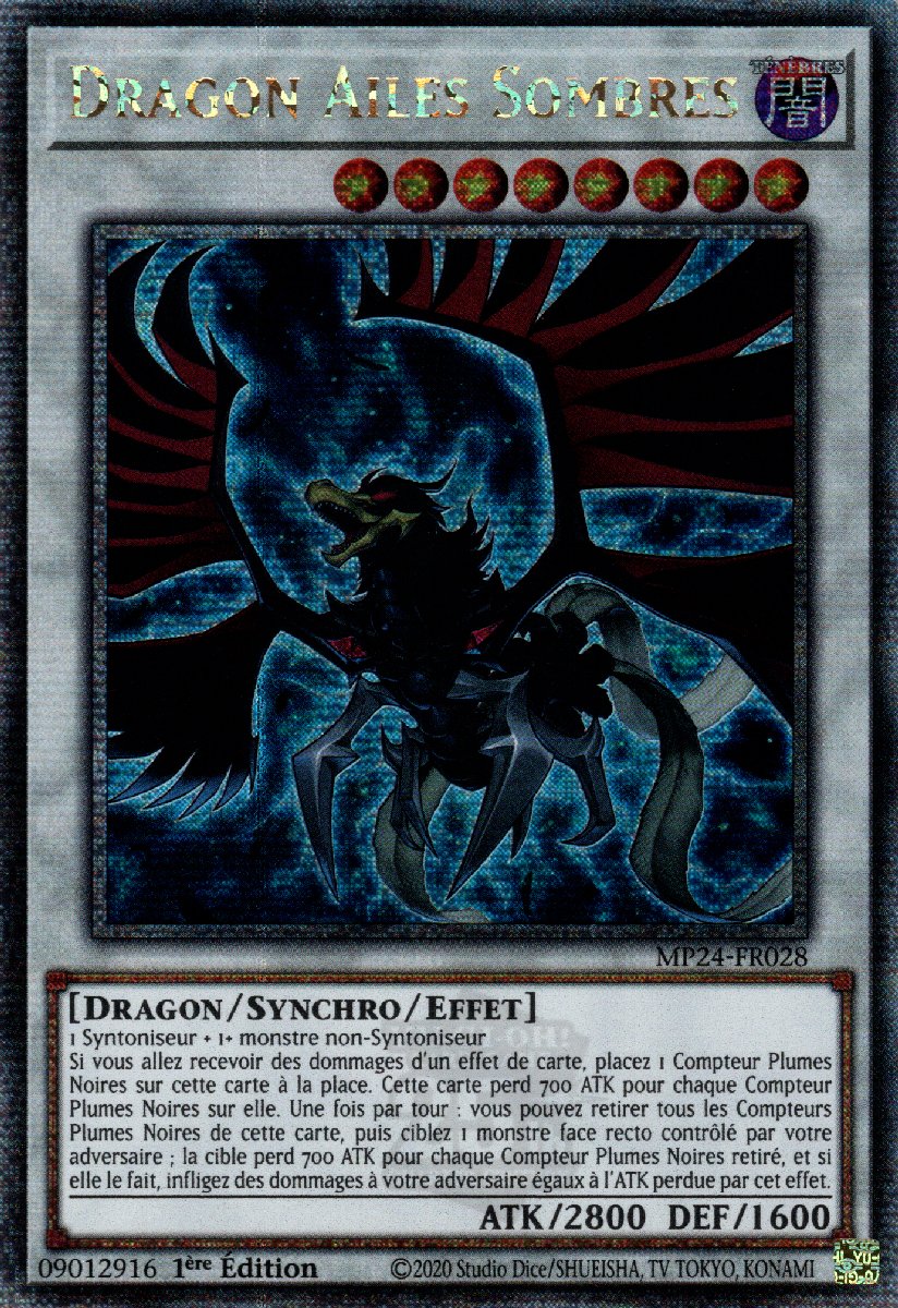 MP24-FR028 Dragon Ailes Sombres Quarter Century Secret Rare