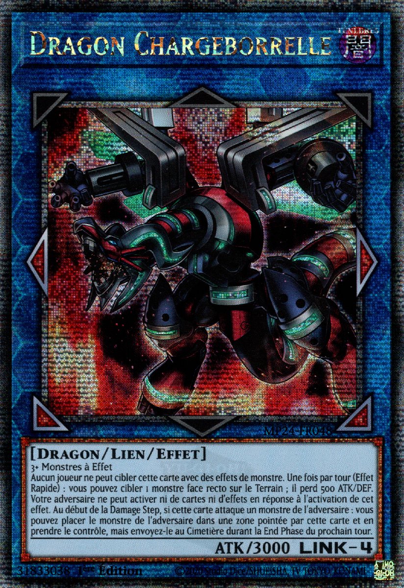 MP24-FR048 Dragon Chargeborrelle Quarter Century Secret Rare