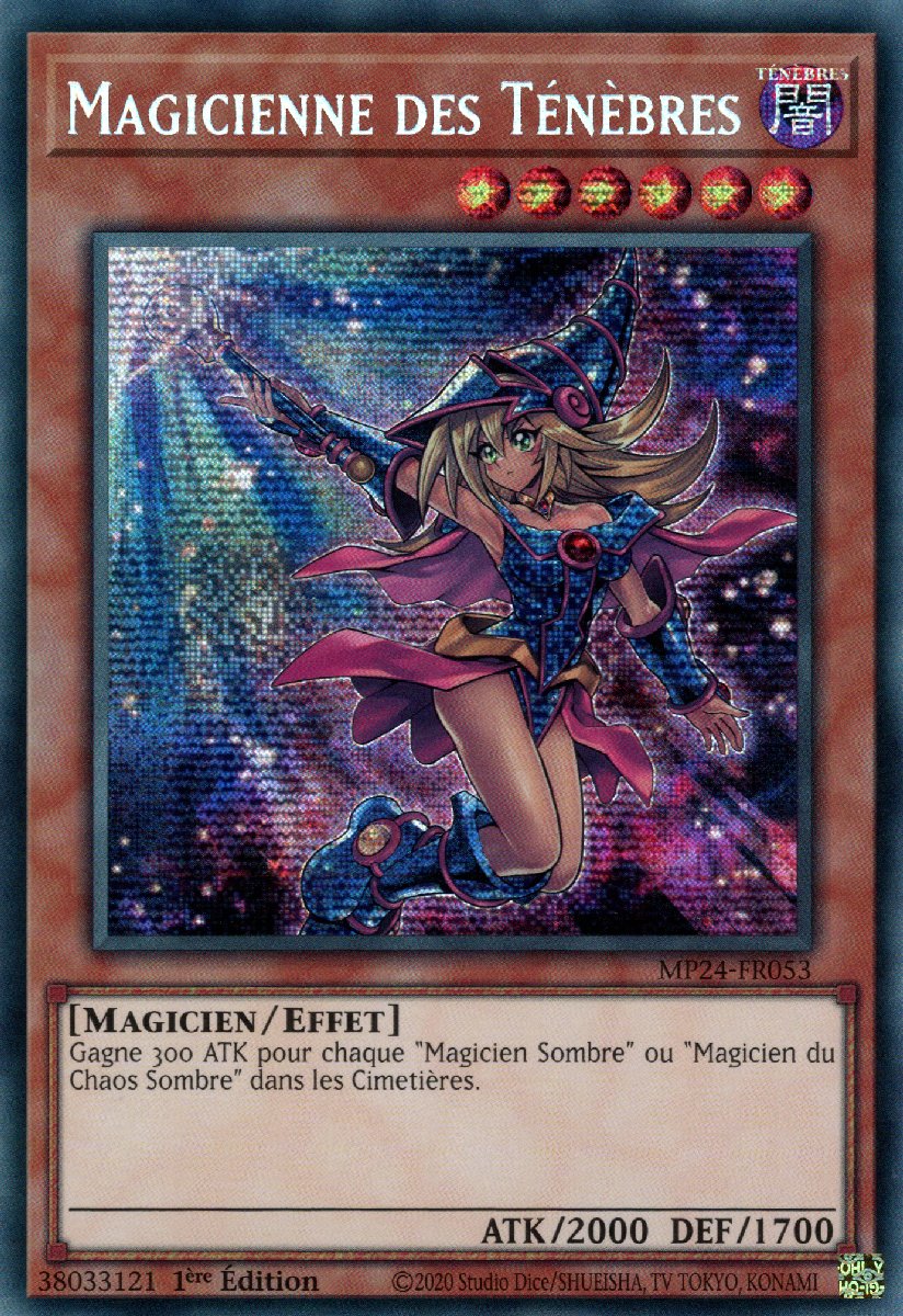 MP24-FR053 Magicienne des Ténèbres Prismatic Secret Rare