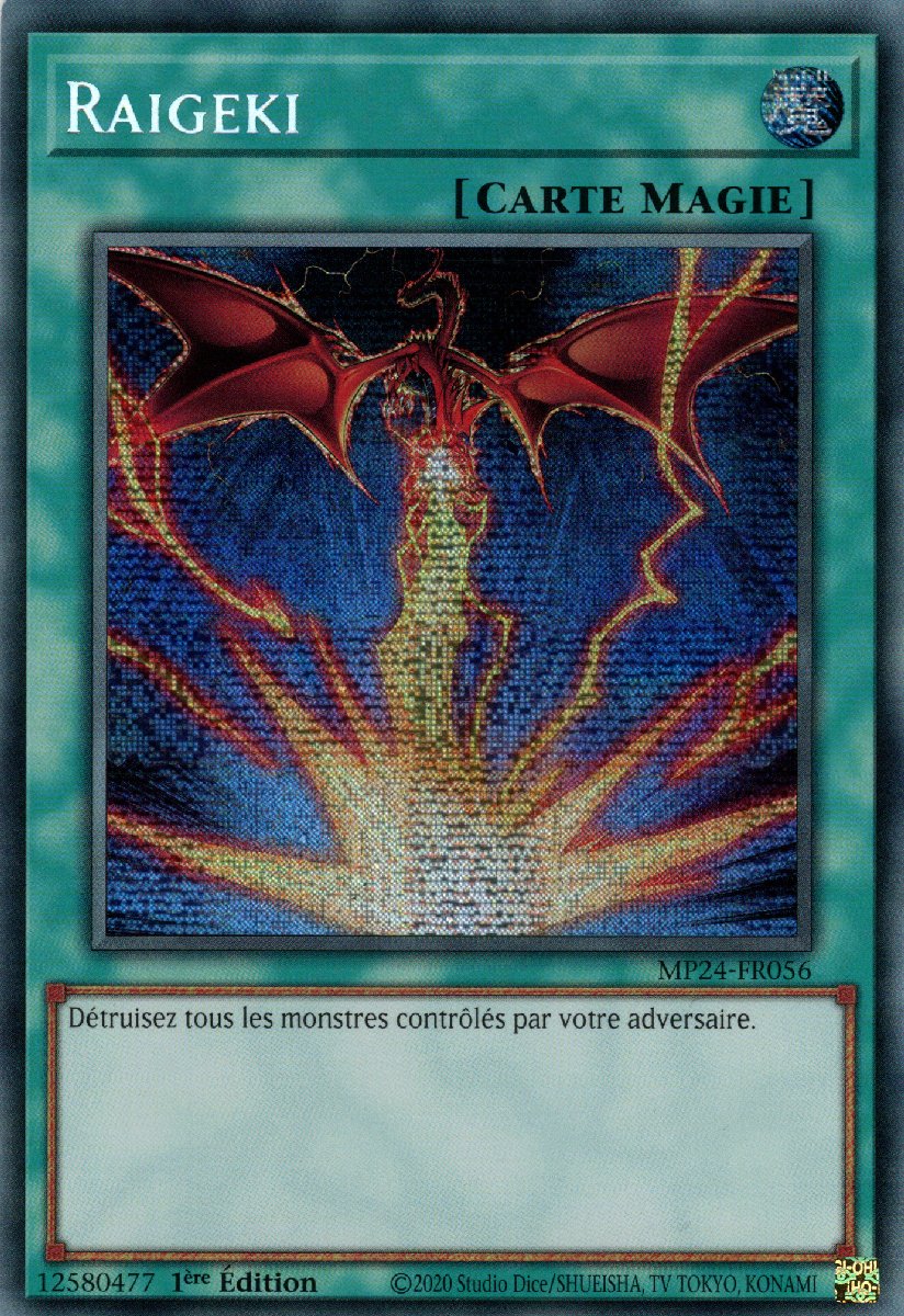 MP24-FR056 Raigeki Prismatic Secret Rare