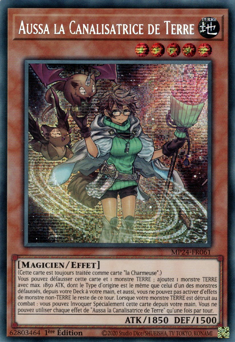 MP24-FR061 Aussa la Canalisatrice de Terre Prismatic Secret Rare