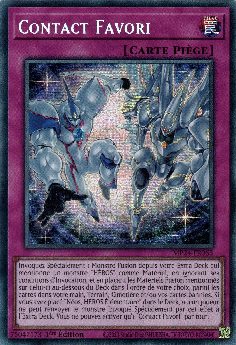 MP24-FR063 Contact Favori Prismatic Secret Rare