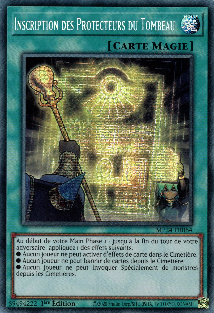 MP24-FR064 Inscription des Protecteurs du Tombeau Prismatic Secret Rare