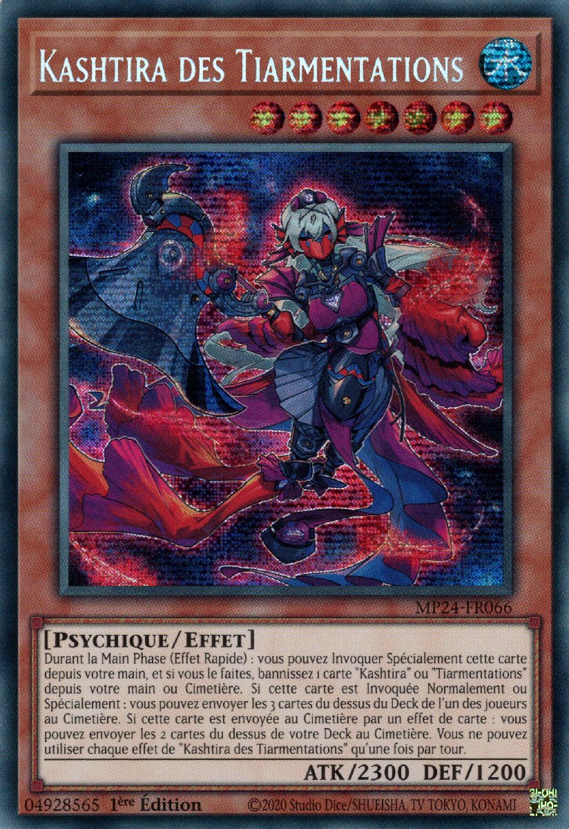 MP24-FR066 Kashtira des Tiarmentations Prismatic Secret Rare