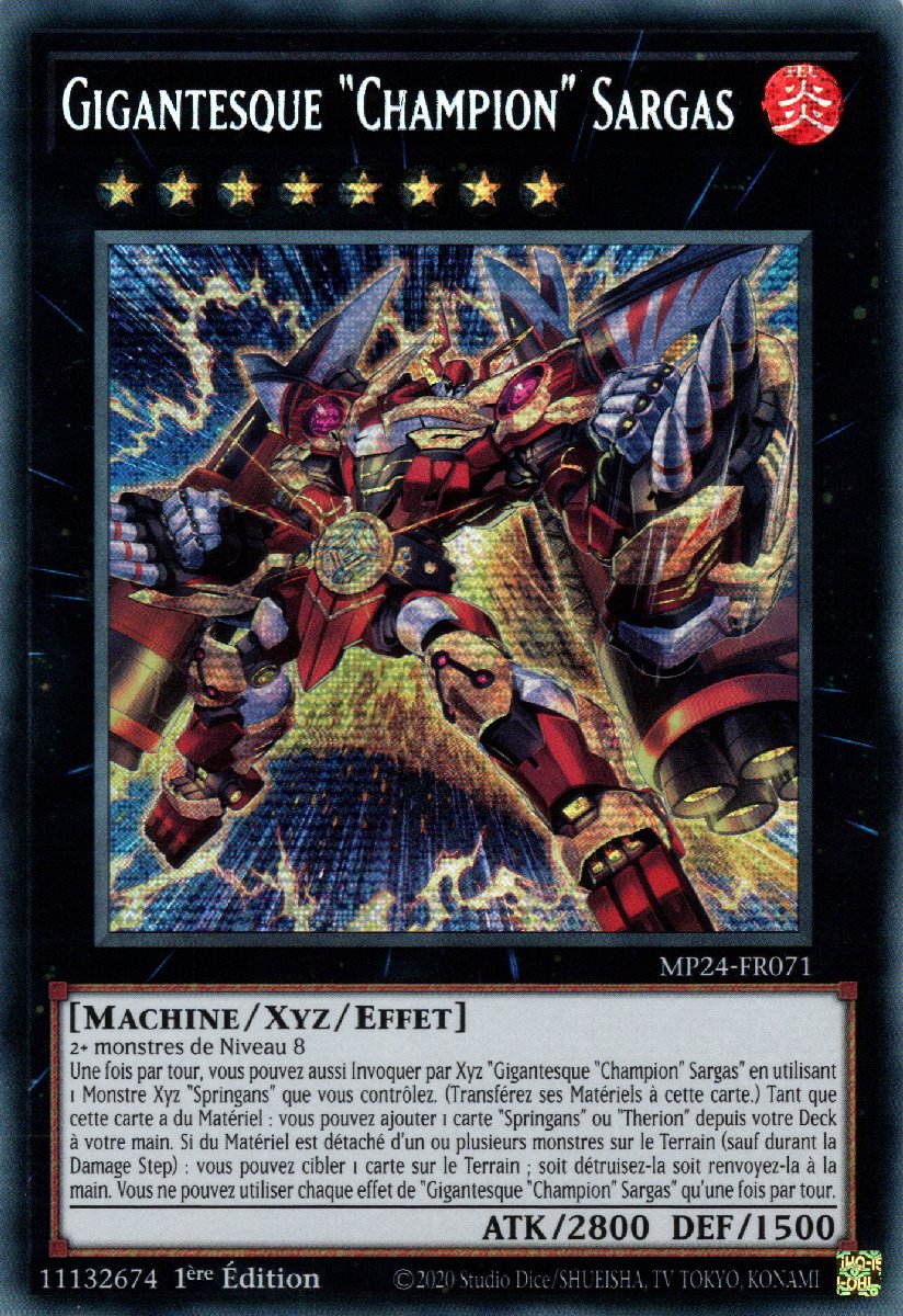 MP24-FR071 Gigantesque "Champion" Sargas Prismatic Secret Rare