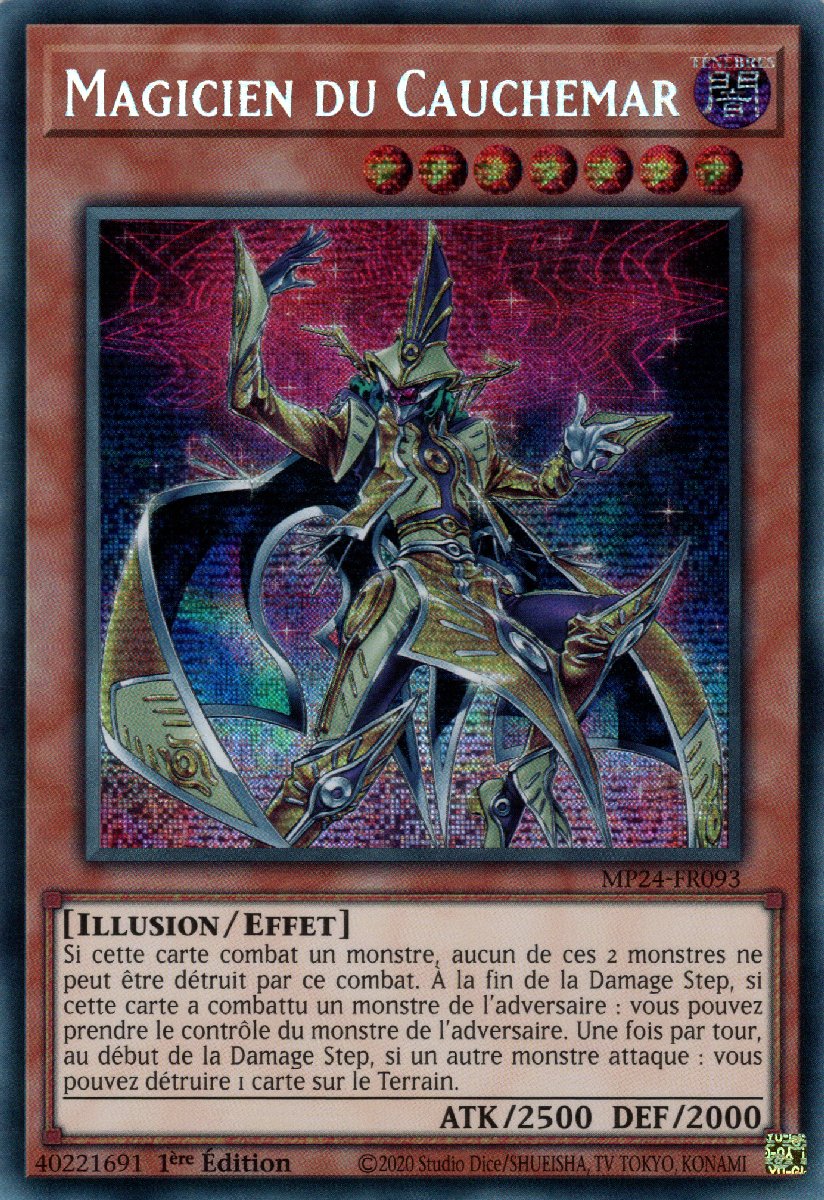 MP24-FR093 Magicien du Cauchemar Prismatic Secret Rare