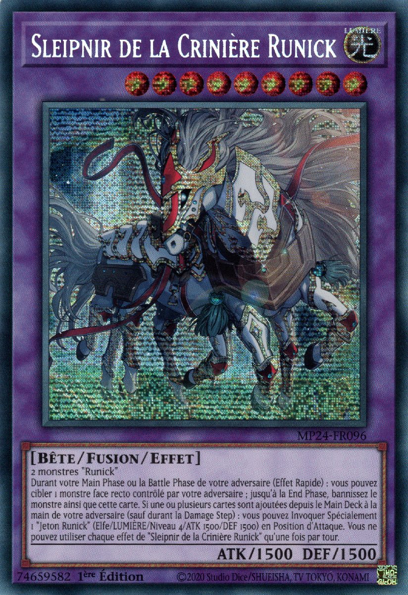 MP24-FR096 Sleipnir de la Crinière Runick Prismatic Secret Rare