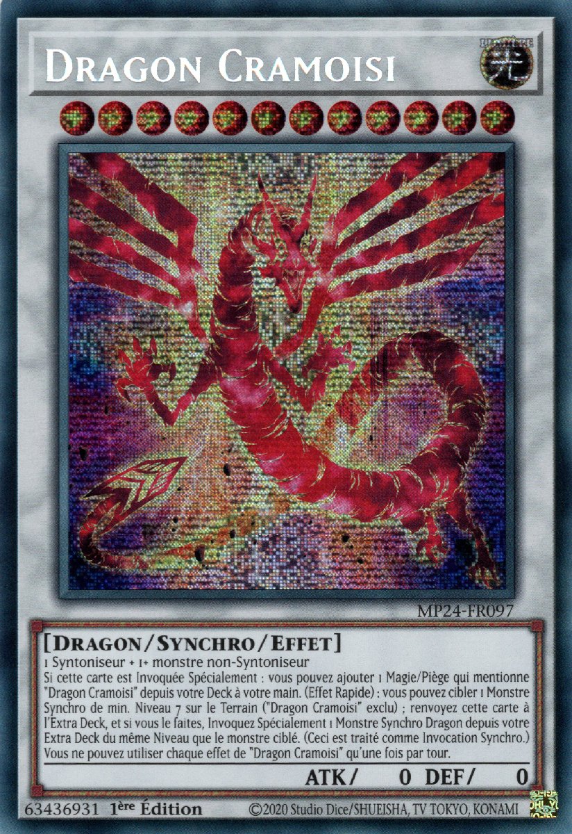 MP24-FR097 Dragon Cramoisi Prismatic Secret Rare