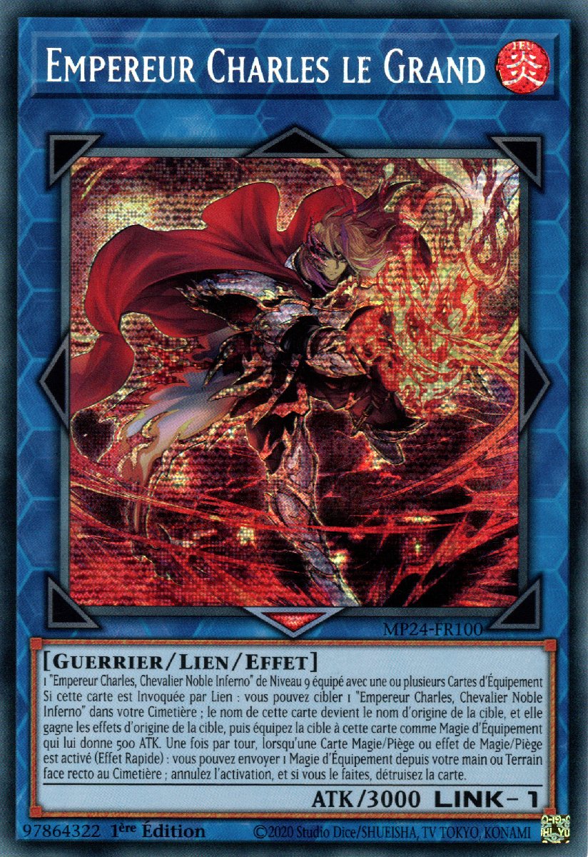 MP24-FR100 Empereur Charles le Grand Prismatic Secret Rare