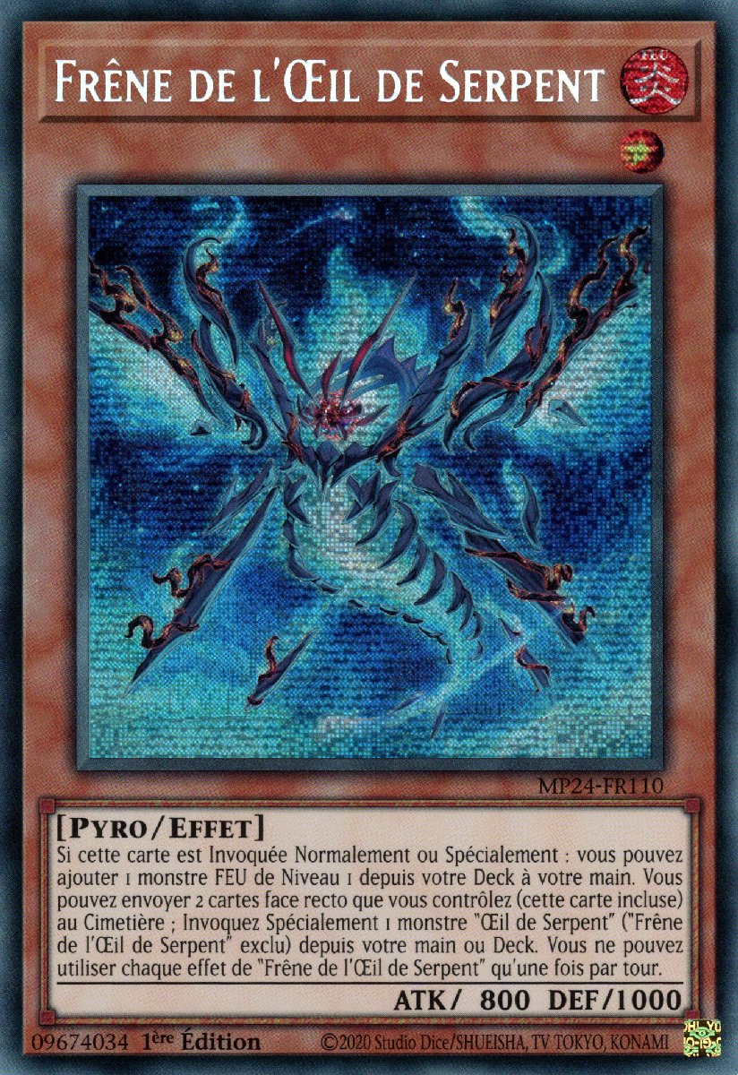 MP24-FR110 Frêne de l'Œil de Serpent Prismatic Secret Rare