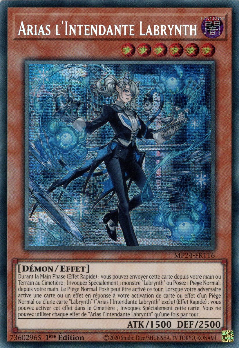 MP24-FR116 Arias l'Intendante Labrynth Prismatic Secret Rare