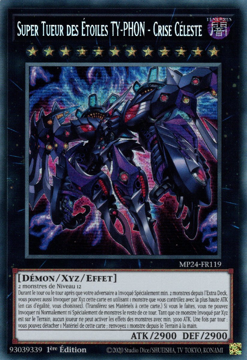 MP24-FR119 Super Tueur des Étoiles TY-PHON - Crise Céleste Prismatic Secret Rare