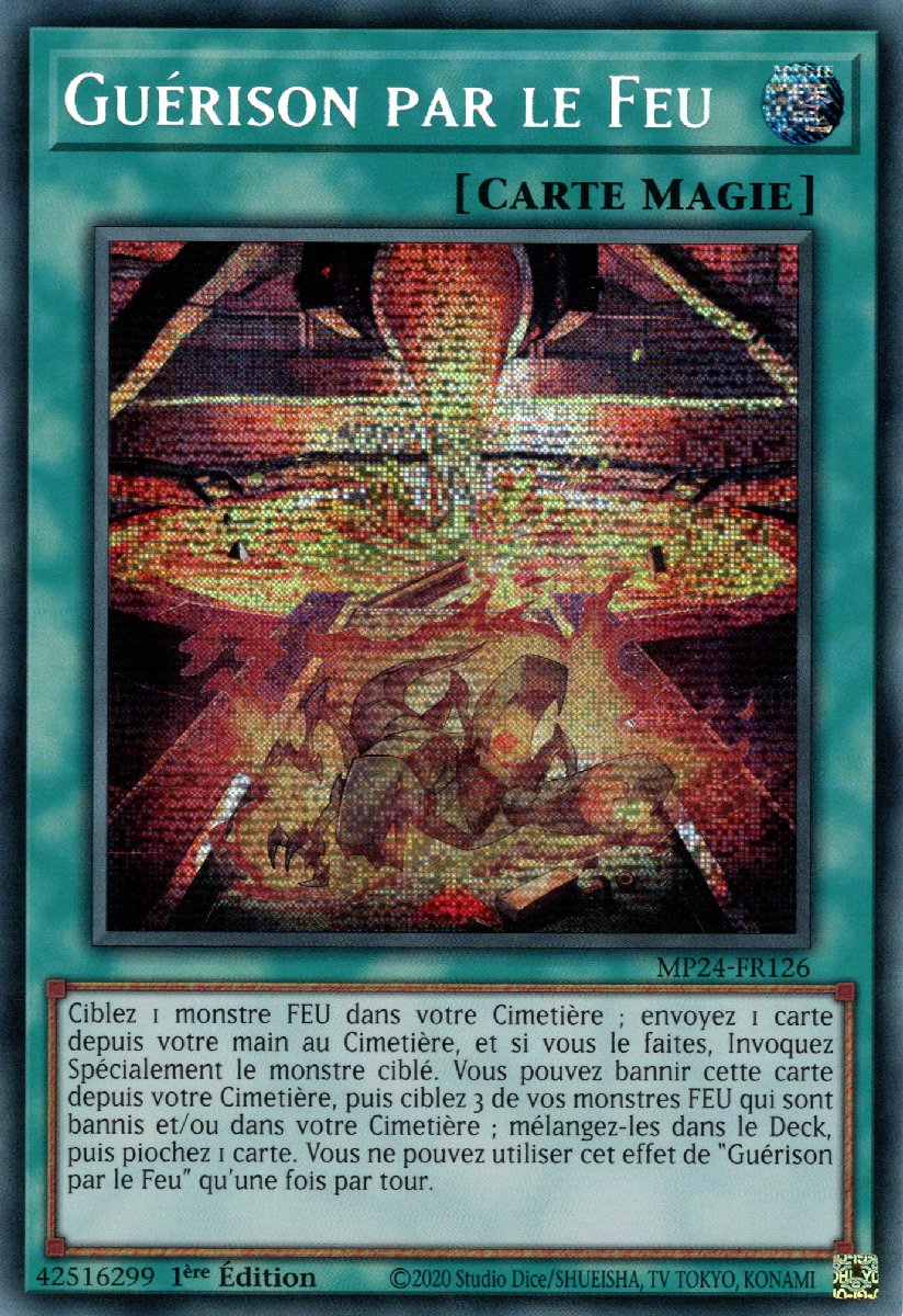 MP24-FR126 Guérison par le Feu Prismatic Secret Rare