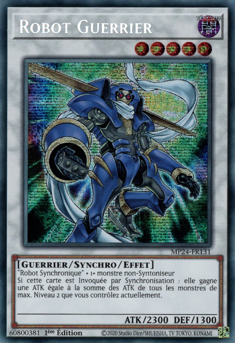 MP24-FR131 Robot Guerrier Prismatic Secret Rare