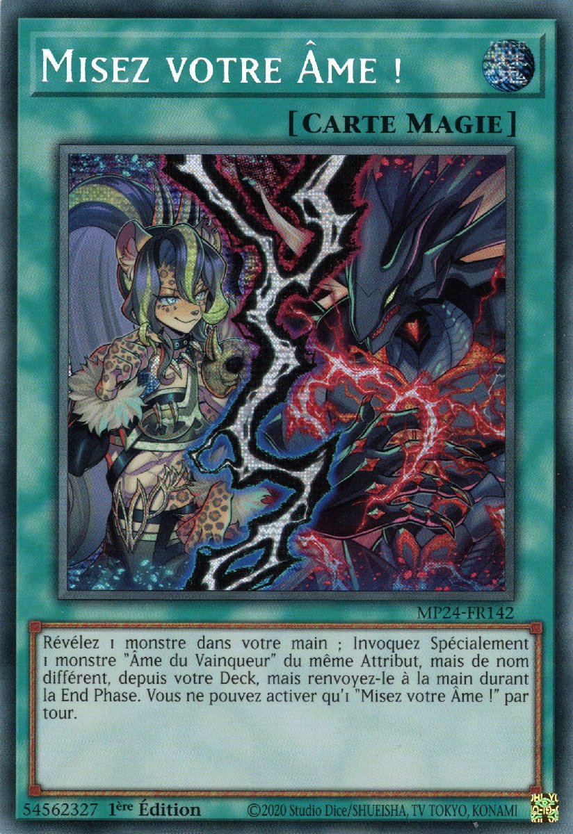 MP24-FR142 Misez votre Âme ! Prismatic Secret Rare