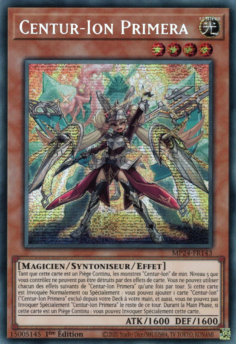 MP24-FR143 Centur-Ion Primera Prismatic Secret Rare