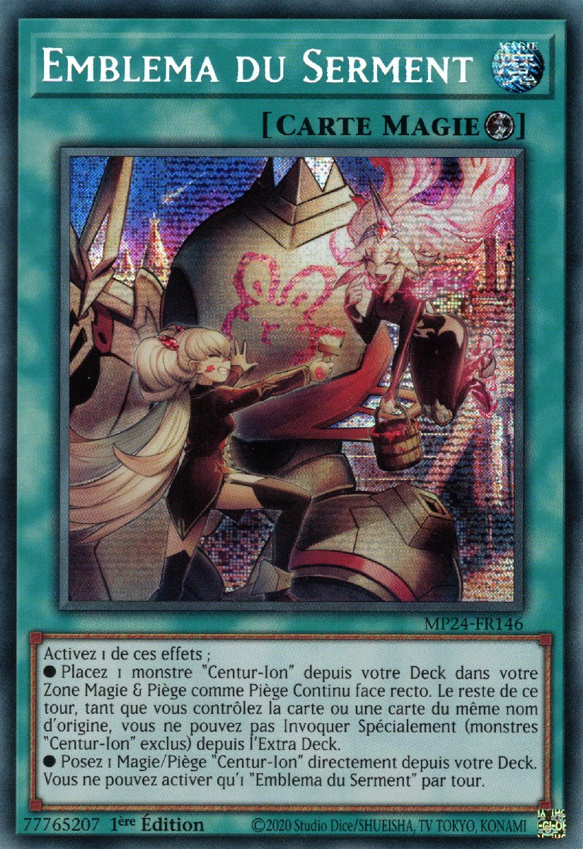 MP24-FR146 Emblema du Serment Prismatic Secret Rare