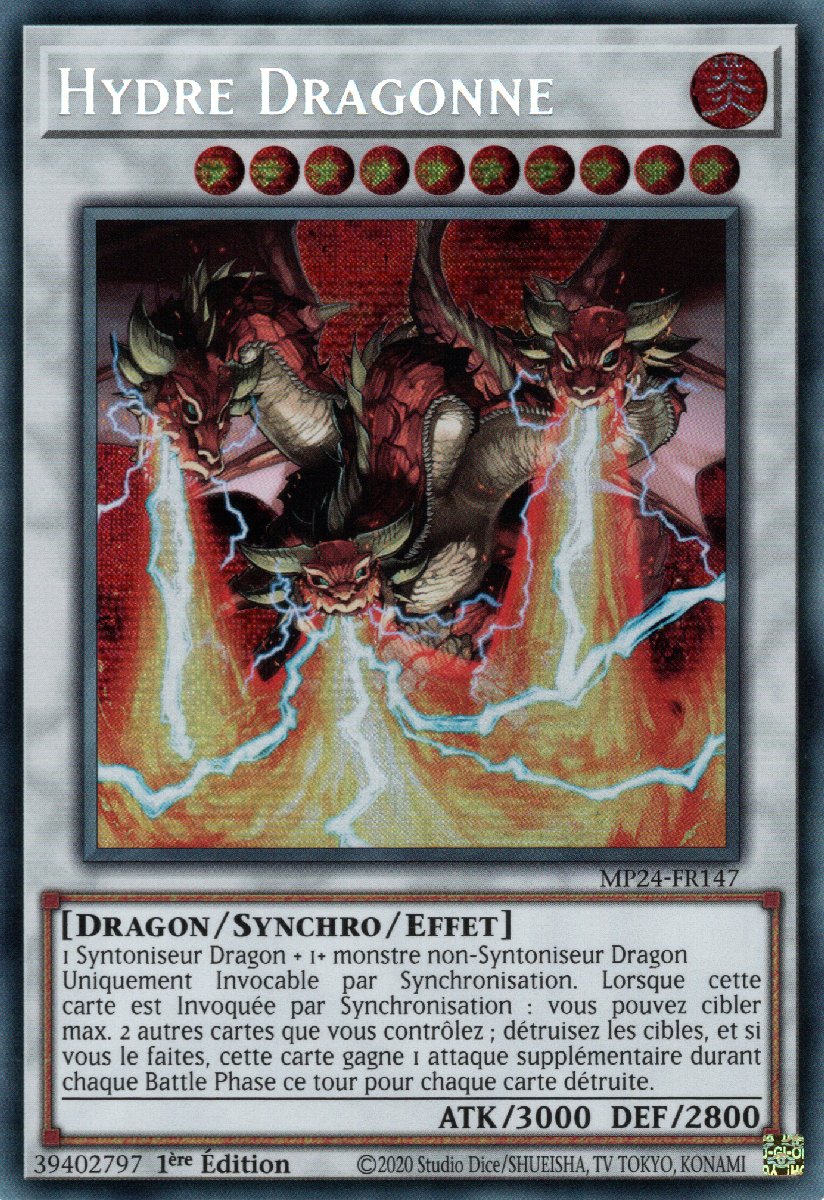 MP24-FR147 Hydre Dragonne Prismatic Secret Rare