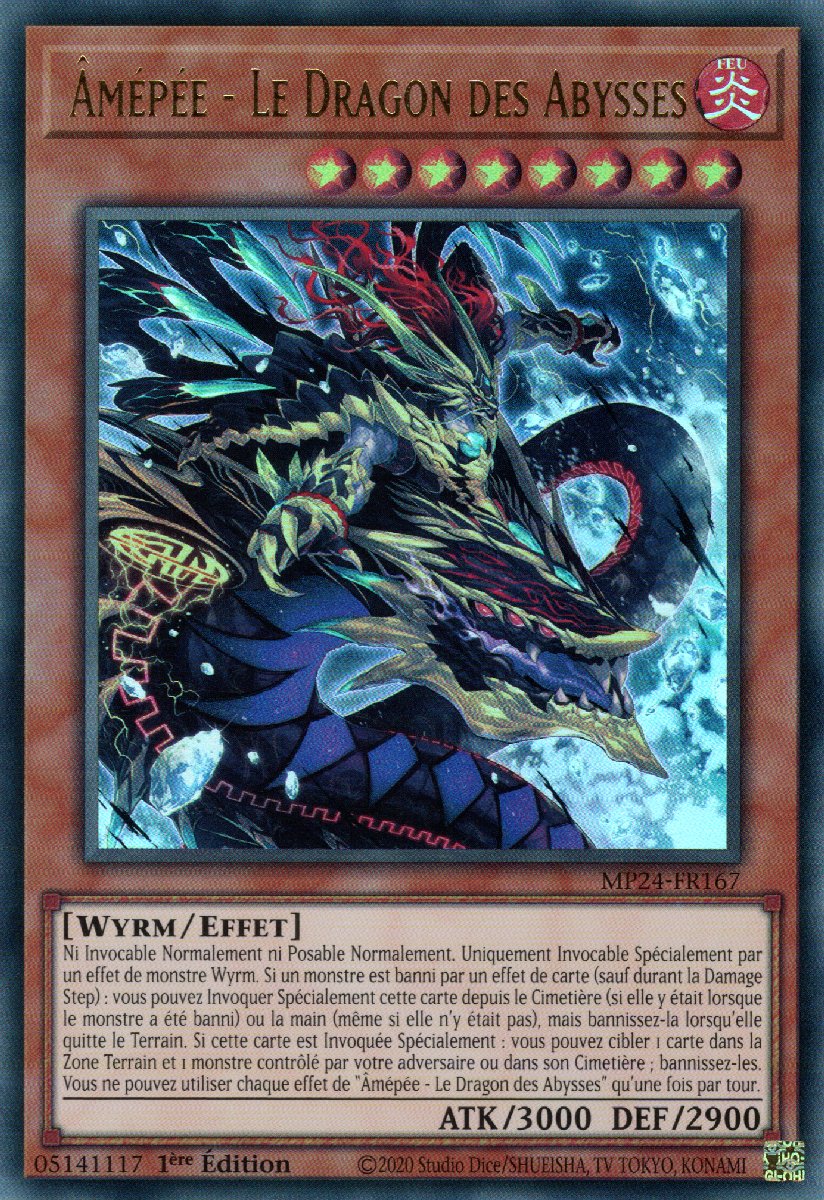 MP24-FR167 Âmépée - Le Dragon des Abysses Ultra Rare