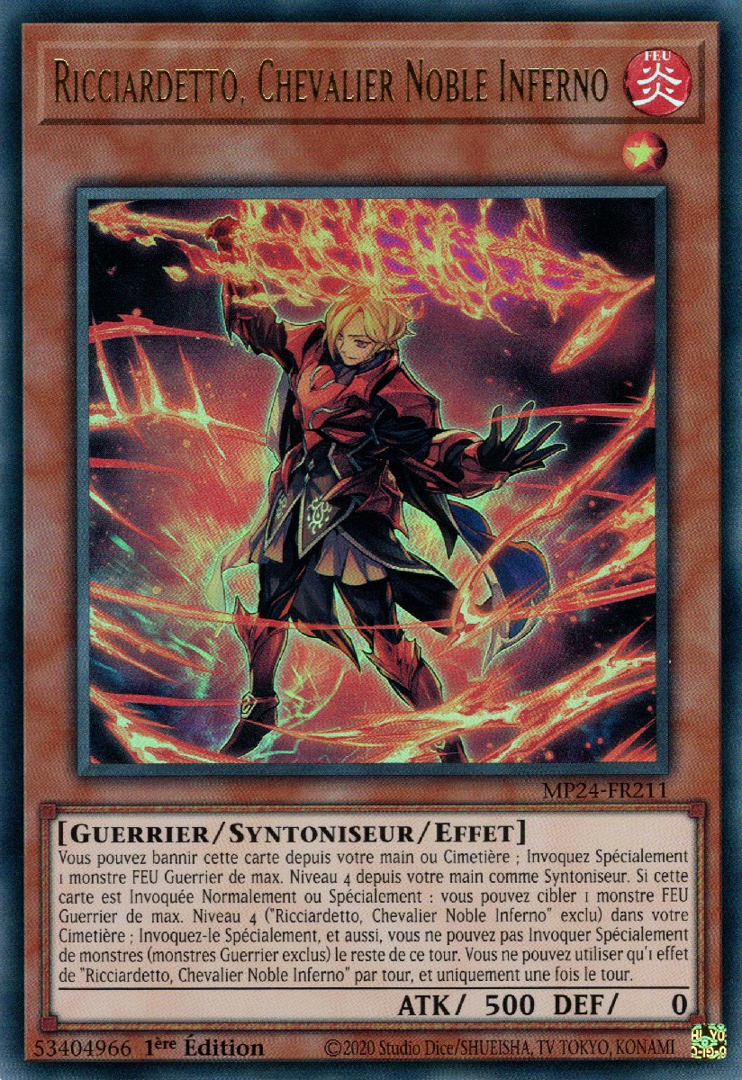 MP24-FR211 Ricciardetto, Chevalier Noble Inferno Ultra Rare