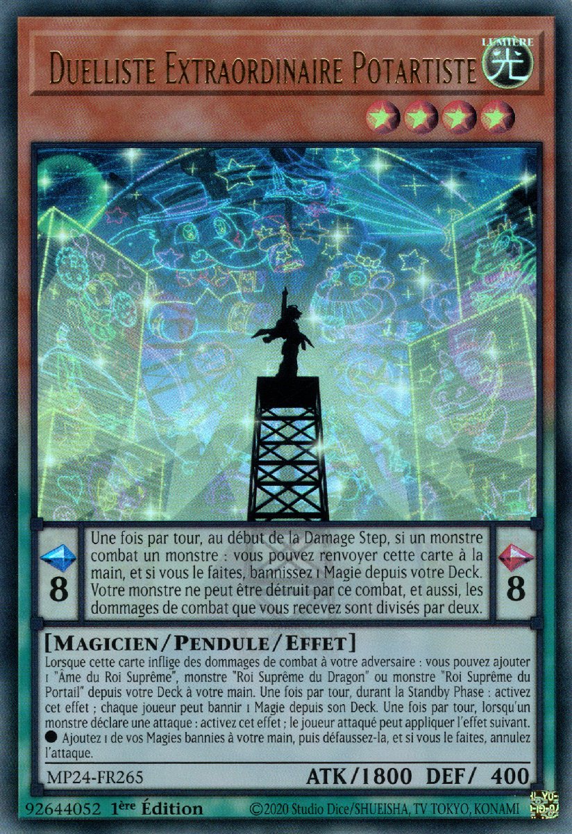 MP24-FR265 Duelliste Extraordinaire Potartiste Ultra Rare