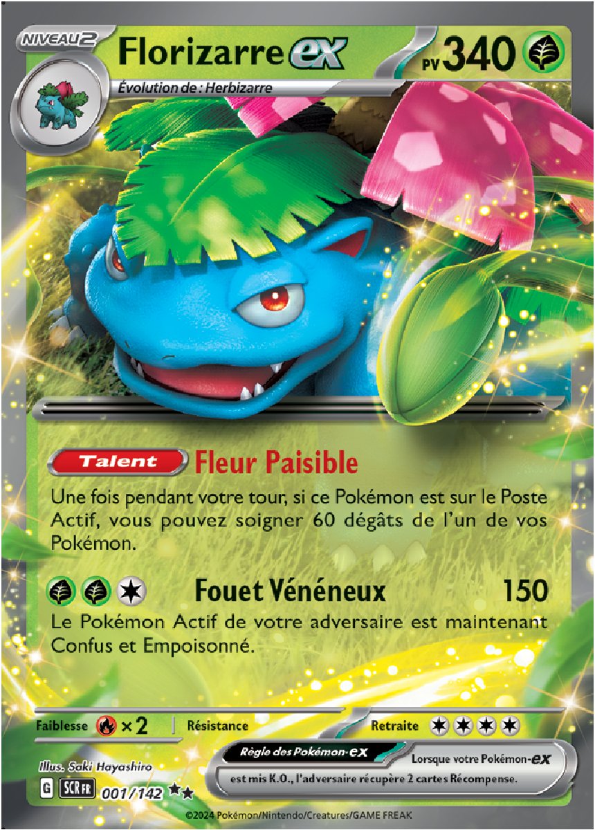 EV07_001/142 Florizarre ex Double Rare