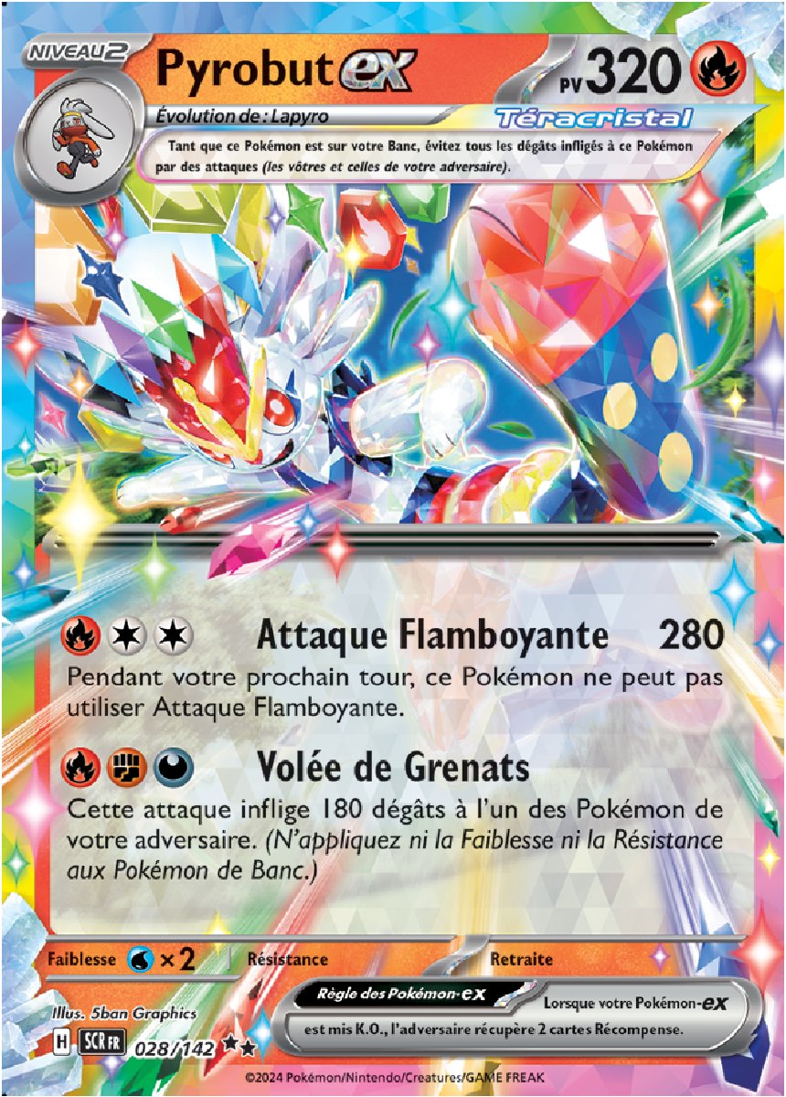 EV07_028/142 Pyrobut ex Double Rare