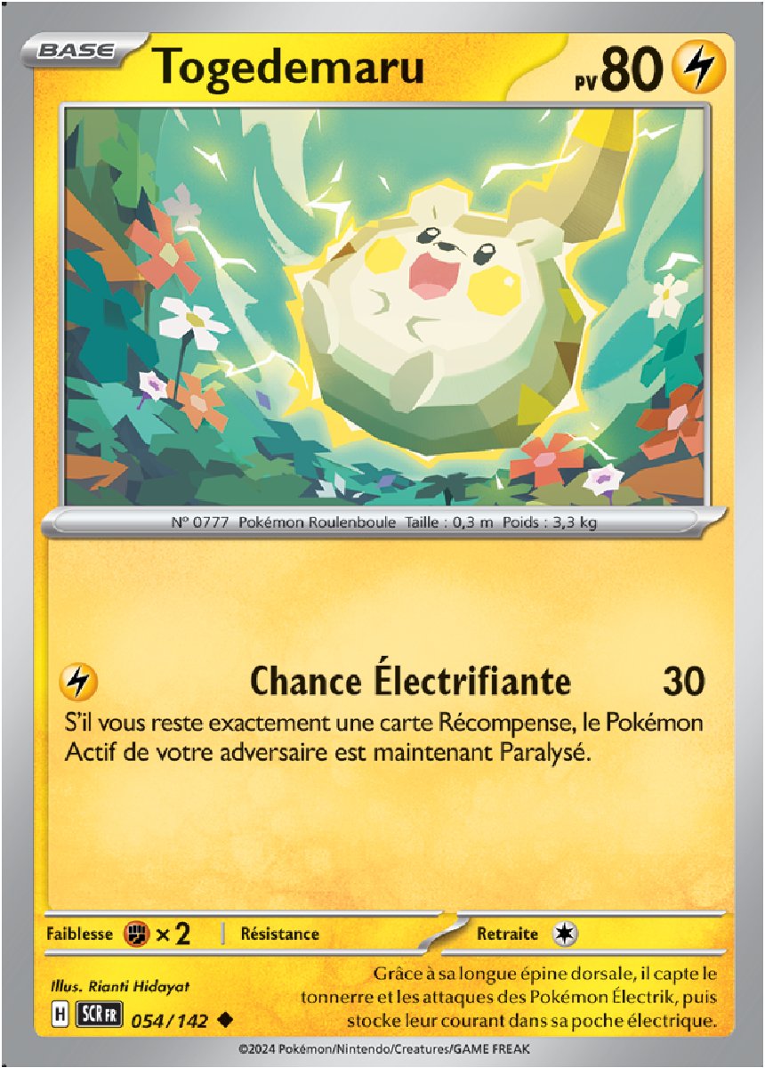 EV07_054/142 Togedemaru Peu commune