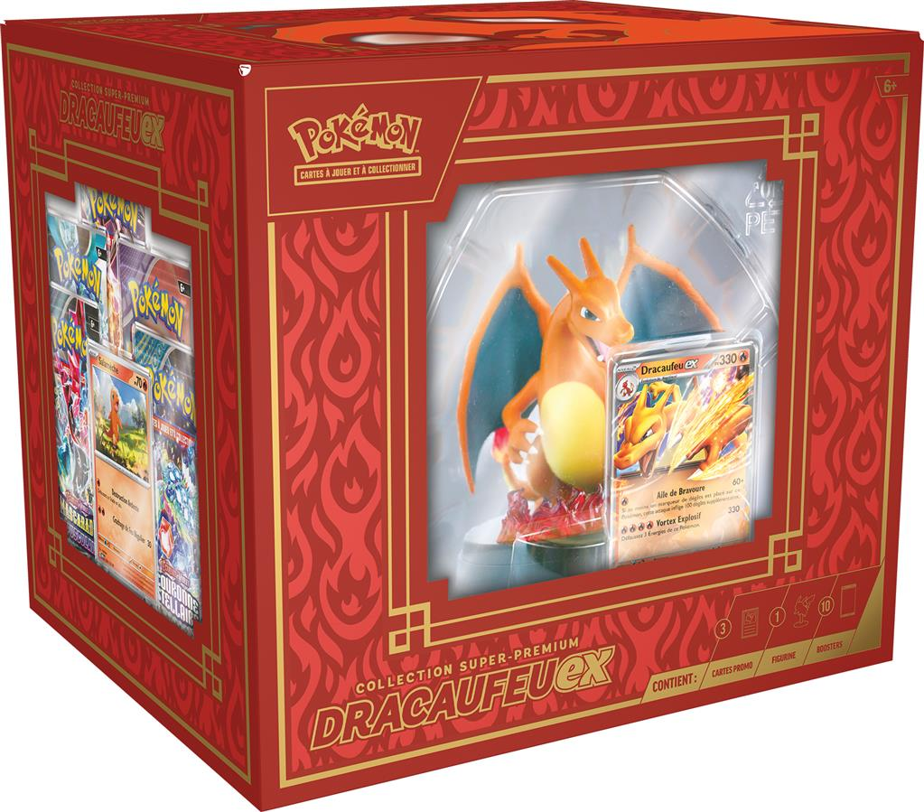 Coffret Pokémon Découverte Dracaufeu ex