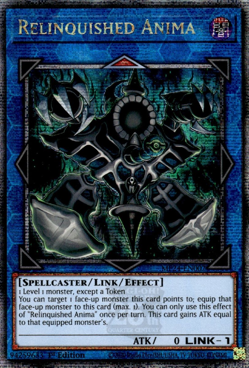 MP24-EN007 Relinquished Anima Quarter Century Secret Rare