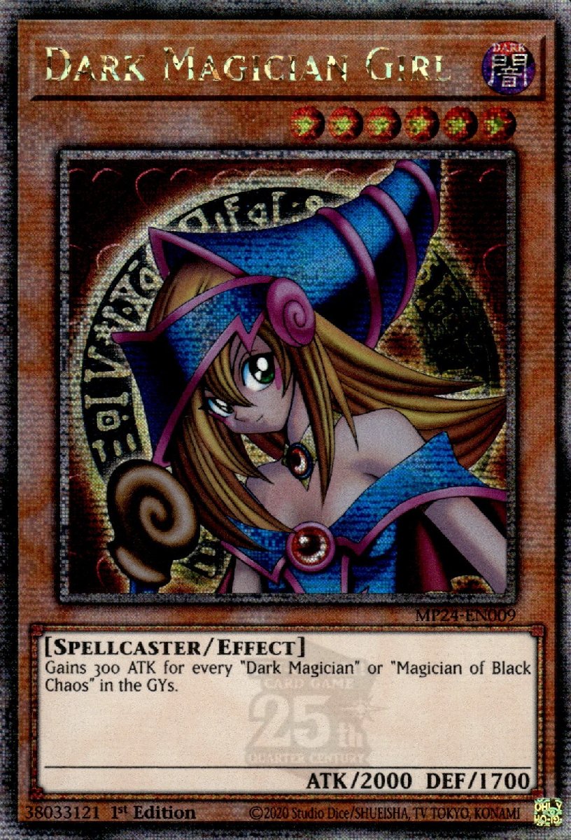 MP24-EN009 Dark Magician Girl Quarter Century Secret Rare