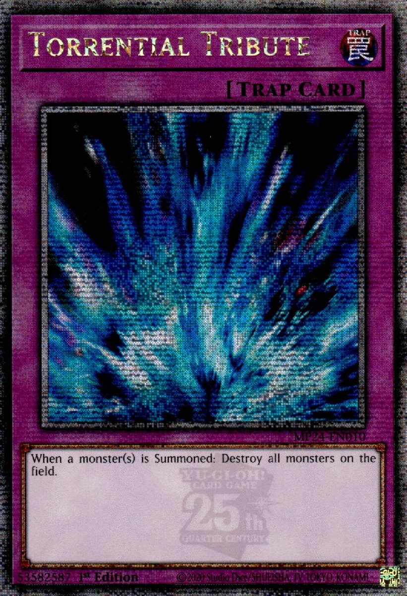 MP24-EN010 Torrential Tribute Quarter Century Secret Rare