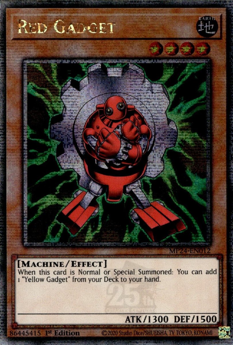 MP24-EN012 Red Gadget Quarter Century Secret Rare