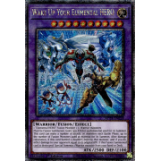 MP24-EN018 Wake Up Your Elemental HERO Quarter Century Secret Rare